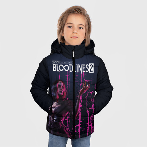Зимняя куртка для мальчиков 3D Bloodlines 2, цвет красный - фото 3