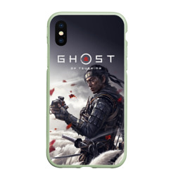 Чехол для iPhone XS Max матовый Ghost of Tsushima