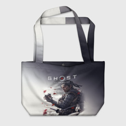 Пляжная сумка 3D Ghost of Tsushima