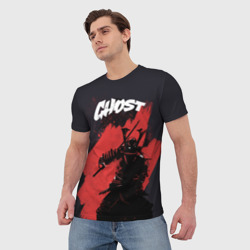 Мужская футболка 3D Ghost - фото 2