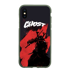 Чехол для iPhone XS Max матовый Ghost