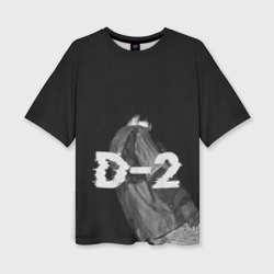 Женская футболка oversize 3D Agust D. D-2 by BTS