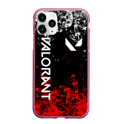 Чехол для iPhone 11 Pro Max матовый Valorant