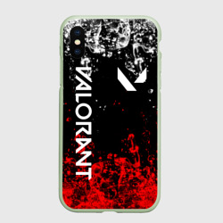 Чехол для iPhone XS Max матовый Valorant