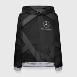 Женская толстовка 3D Mercedes