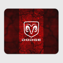 Прямоугольный коврик для мышки Dodge