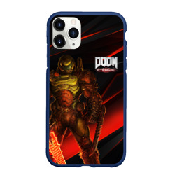 Чехол для iPhone 11 Pro Max матовый Doom eternal