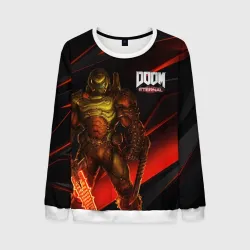 Мужской свитшот 3D Doom eternal