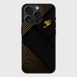 Чехол силиконовый для Apple iPhone 15 Pro матовый Хвост Феи геометрия