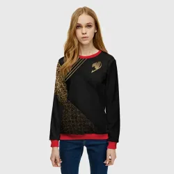 Женский свитшот 3D Хвост Феи геометрия - фото 2