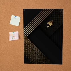 Постер Хвост Феи геометрия - фото 2