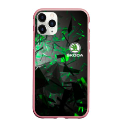 Чехол для iPhone 11 Pro матовый Skoda