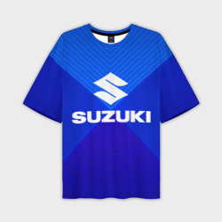 Мужская футболка oversize 3D Suzuki