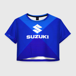 Женская футболка Crop-top 3D Suzuki