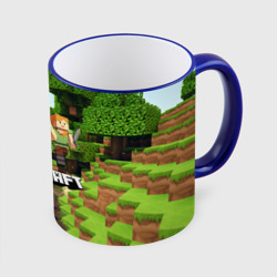 Кружка с полной запечаткой Minecraft