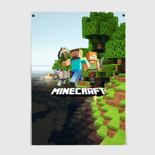 Постер Minecraft