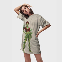 Платье-футболка 3D Poison Ivy - фото 2