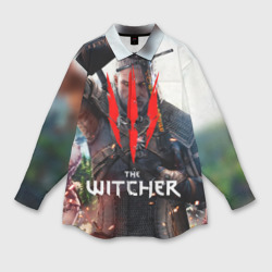 Мужская рубашка oversize 3D The Witcher