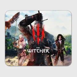 Прямоугольный коврик для мышки The Witcher