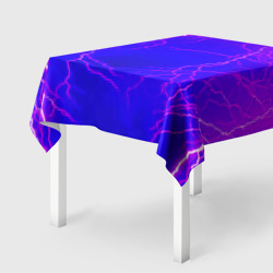 Скатерть 3D Неоновая молния