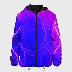 Мужская куртка 3D Неоновая молния