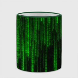 Кружка с полной запечаткой Матрица код цифры программист - фото 2
