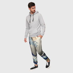 Мужские брюки 3D Японская картина - фото 2