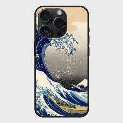 Чехол силиконовый для Apple iPhone 15 Pro матовый Японская картина