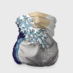 Бандана-труба 3D The great wave off kanagawa