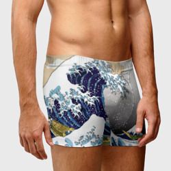 Мужские трусы 3D The great wave off kanagawa - фото 2