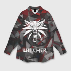 Мужская рубашка oversize 3D The Witcher