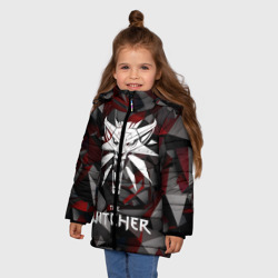 Зимняя куртка для девочек 3D The Witcher - фото 2