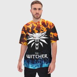 Мужская футболка oversize 3D The Witcher - фото 2