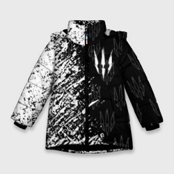 Зимняя куртка для девочек 3D The Witcher