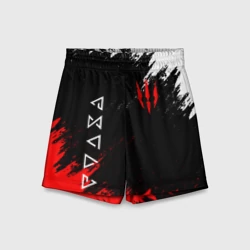Детские спортивные шорты 3D The Witcher