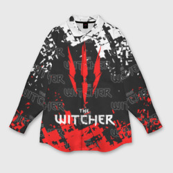 Мужская рубашка oversize 3D The Witcher