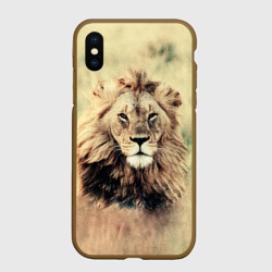 Чехол для iPhone XS Max матовый Lion King