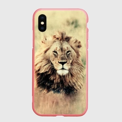 Чехол для iPhone XS Max матовый Lion King