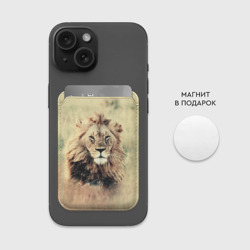 Картхолдер Magsafe магнитный Lion King - фото 2