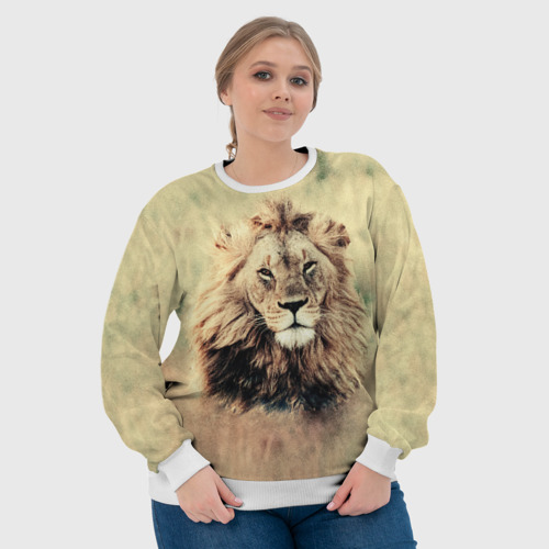 Женский свитшот 3D Lion King, цвет 3D печать - фото 6