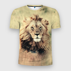 Мужская футболка 3D Slim Lion King