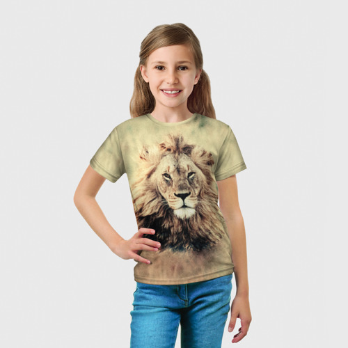 Детская футболка 3D Lion King, цвет 3D печать - фото 5
