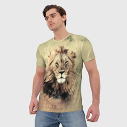 Мужская футболка 3D Lion King - фото 2