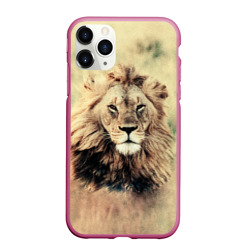 Чехол для iPhone 11 Pro Max матовый Lion King