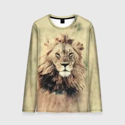 Мужской лонгслив 3D Lion King