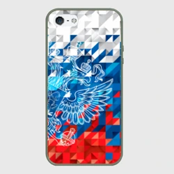 Чехол для iPhone 5/5S матовый Россия