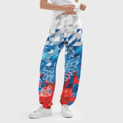 Женские джоггеры оверсайз 3D Россия - фото 2