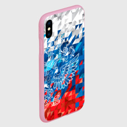 Чехол для iPhone XS Max матовый Россия - фото 2