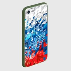 Чехол для iPhone 5/5S матовый Россия - фото 2