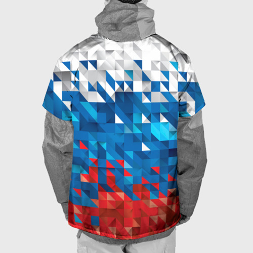 Накидка на куртку 3D Россия, цвет 3D печать - фото 2